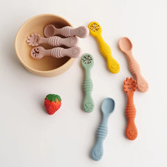 Baby Feeding Spoons, 3-Piece Toddler Utensil Set