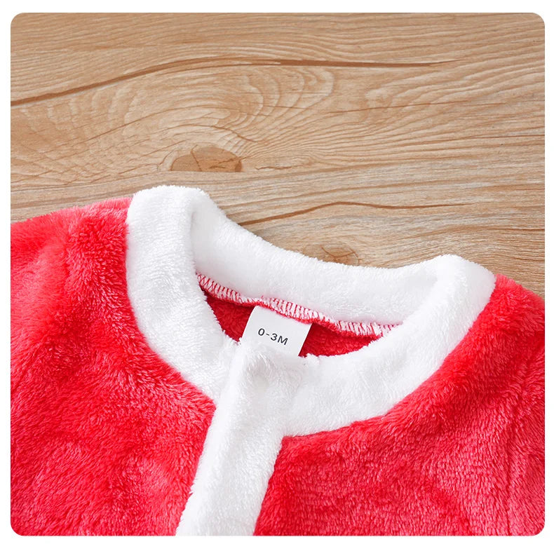 Christmas Soft Flannel Romper