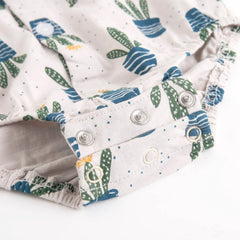 Baby Short-Sleeve Onesies, Cute Summer Bodysuits