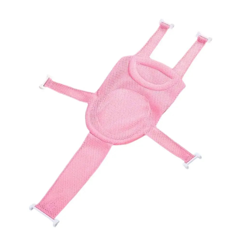 Cross-Shaped Anti-slip Baby Bath Net Mat That Frees Your Both Hands