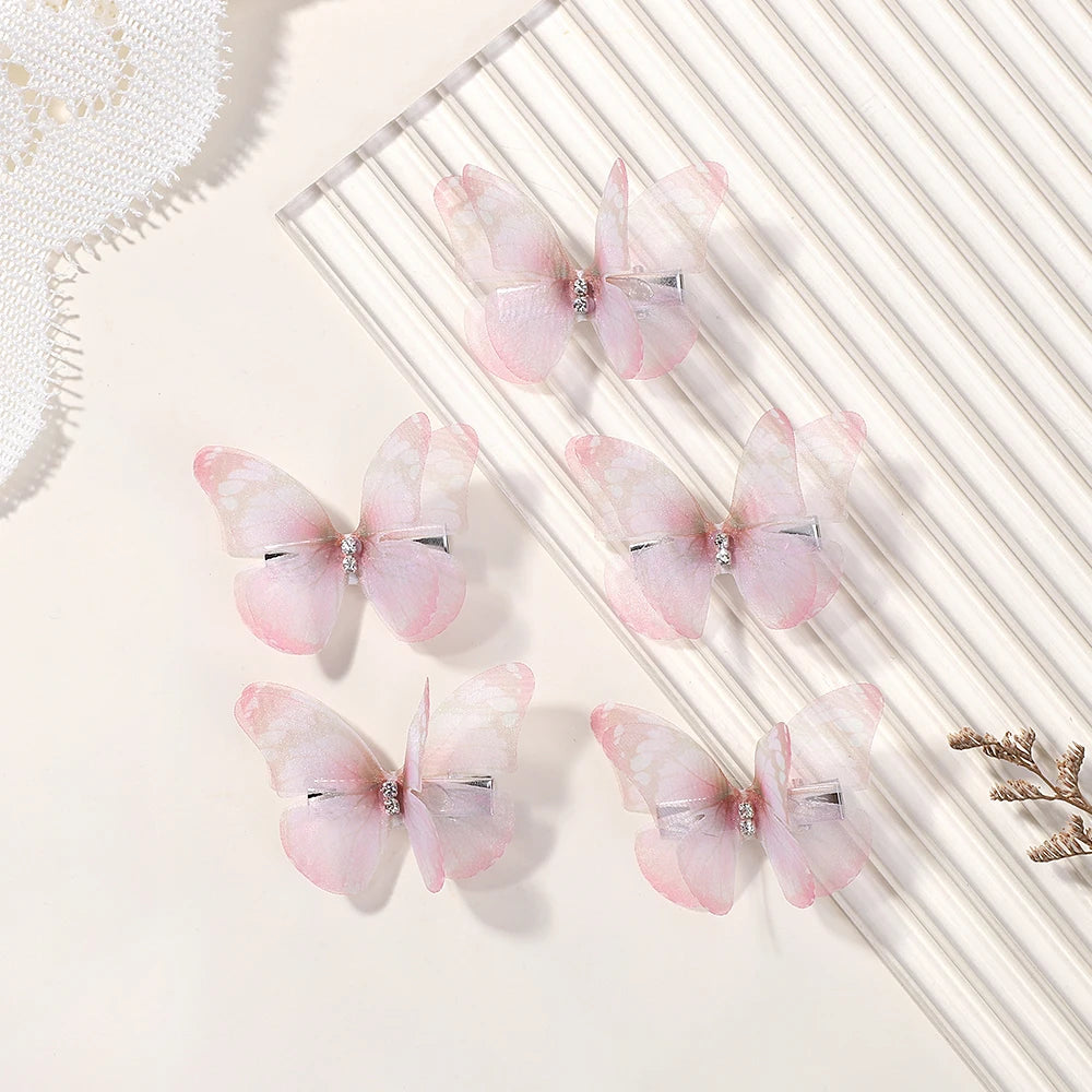 5PCS Butterfly Hair Clips