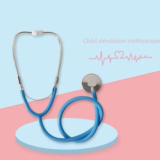 Stethoscope-shaped toy accessory for kids' doctor pretend play