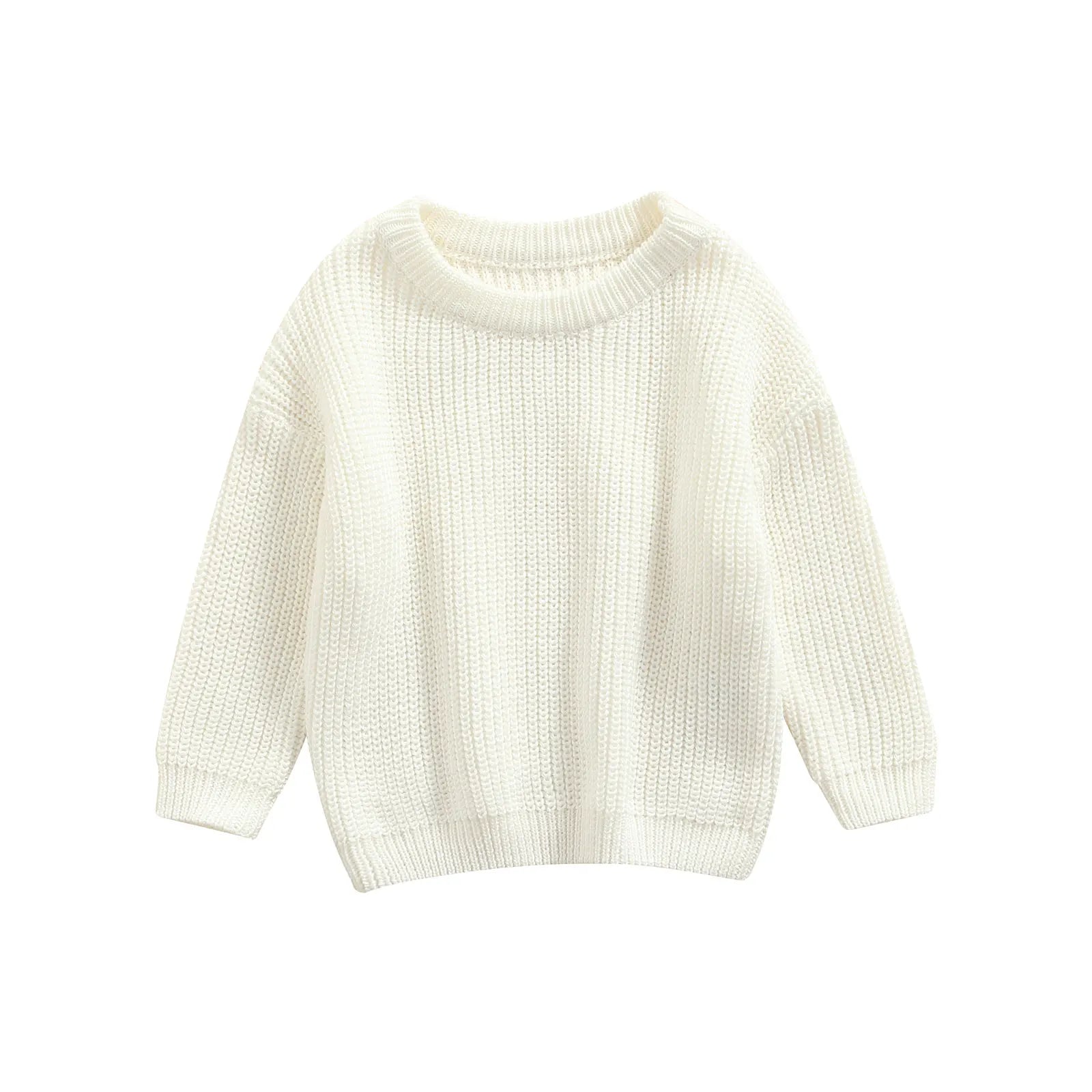 Newborn Knitwear Long Sleeve Cotton Pullover Tops - PAMU8