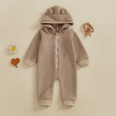 Hooded Embroidery Letter Outfit