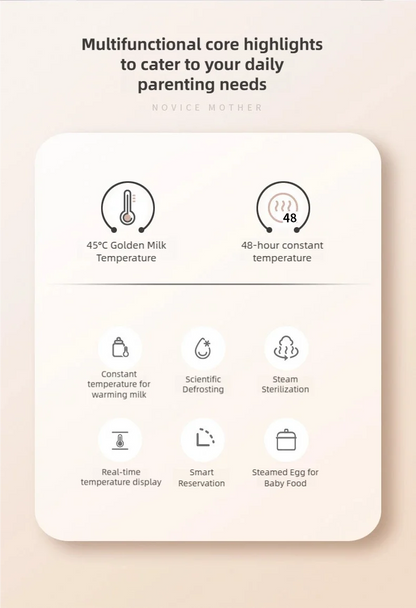 Smart Milk Warmer Baby Bottle