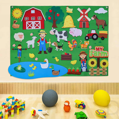 Felt Story Board Set kids Toy