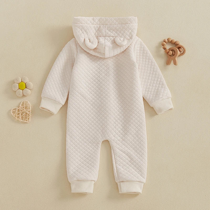Hooded Embroidery Letter Outfit