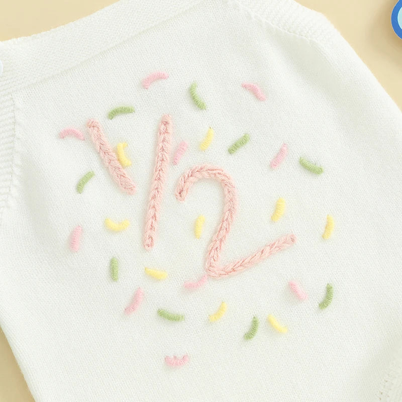 Baby Girl Birthday Romper