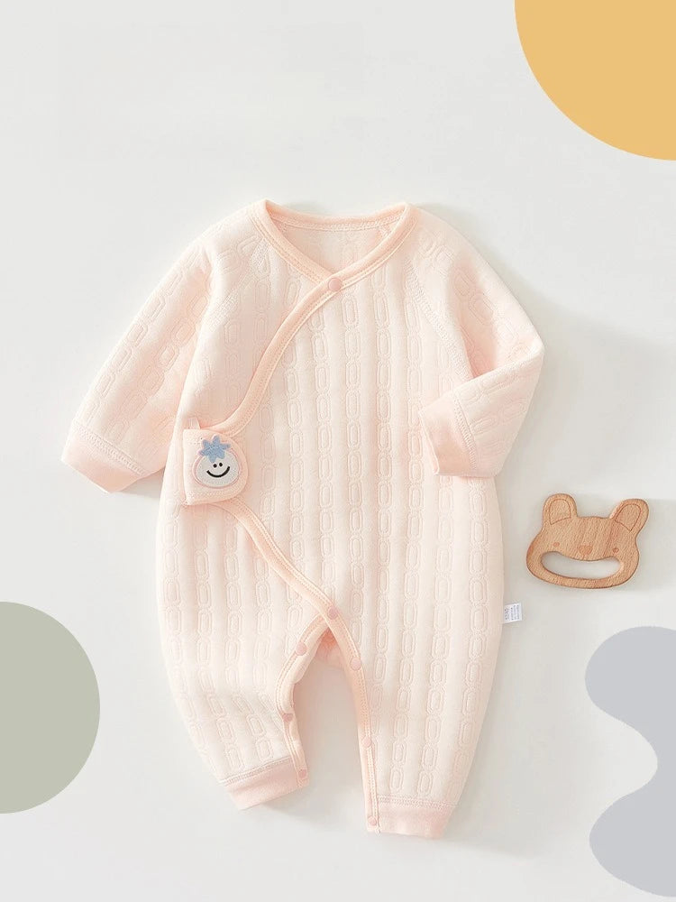 Warm Cotton Padded Baby Jumpsuit