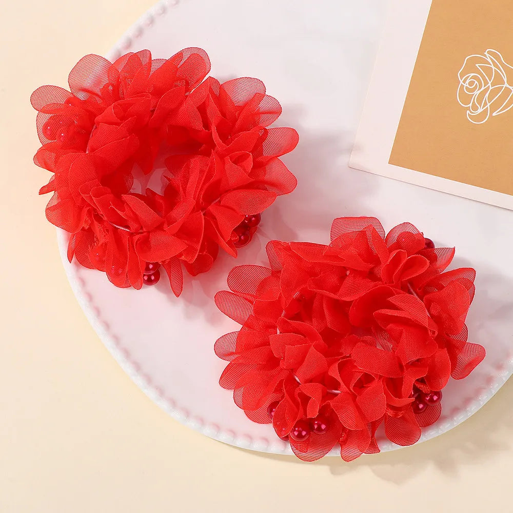 Girls' Soft Hair Band Set, 2-Piece Headband Pack