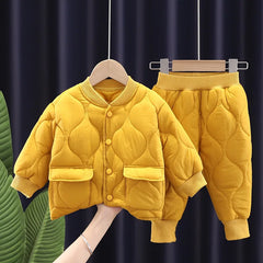 Baby Boys' Insulated Winter Set, Padded Jacket and Pants
