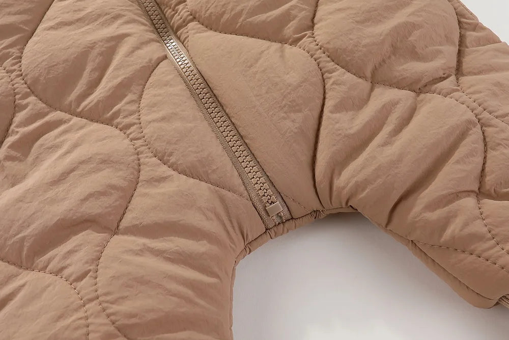 Baby Plush Cotton Jumpsuit, Thick Winter Snowsuit