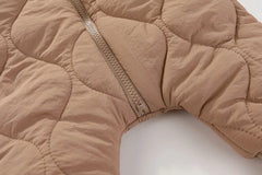 Baby Plush Cotton Jumpsuit, Thick Winter Snowsuit