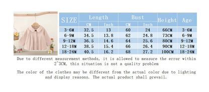 Woolen Winter Baby Girl Coat