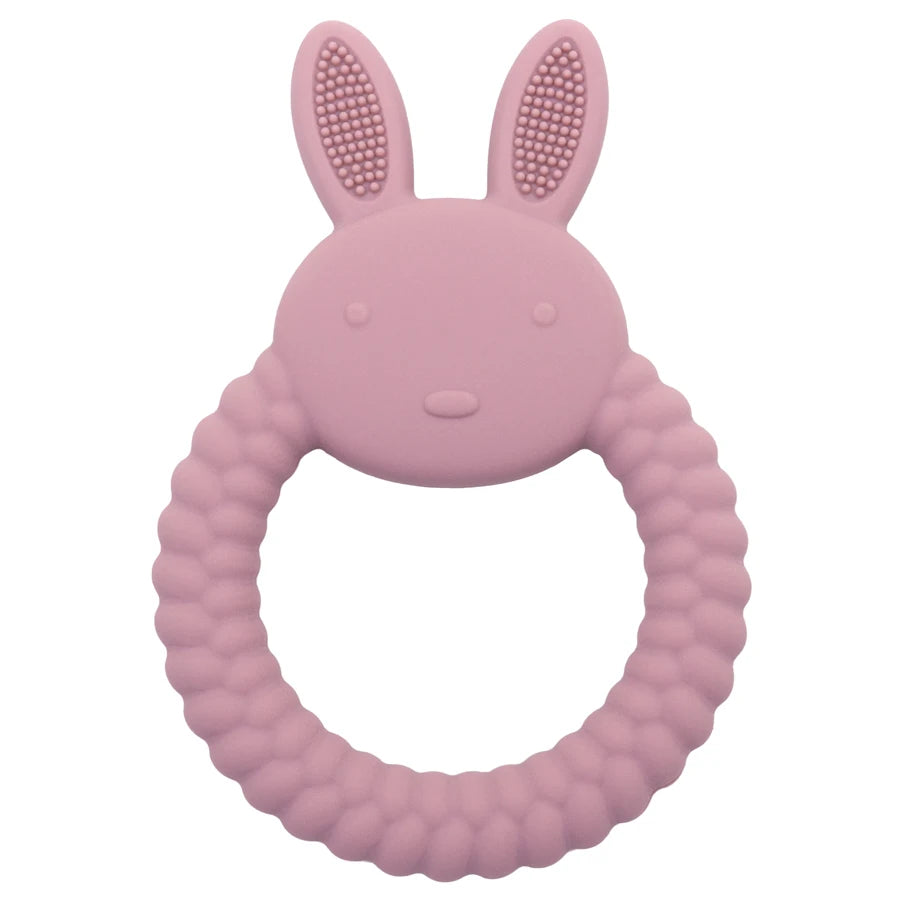 Baby Teether Toys Cartoon Duck Silicone Teether - PAMU8