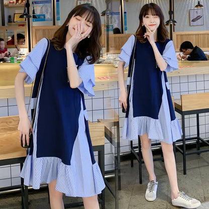 Fashion New Casual Maternity Dress
