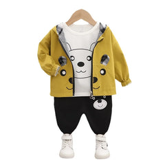 Hooded Jacket Pants Toddler Set
