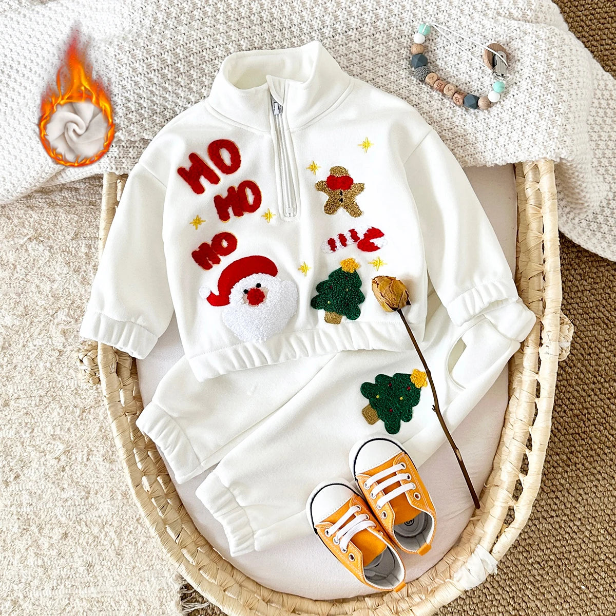 Santa Claus Embroidery Outfit