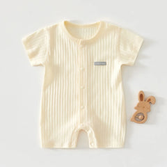 Cute Short Sleeve Infant Romper