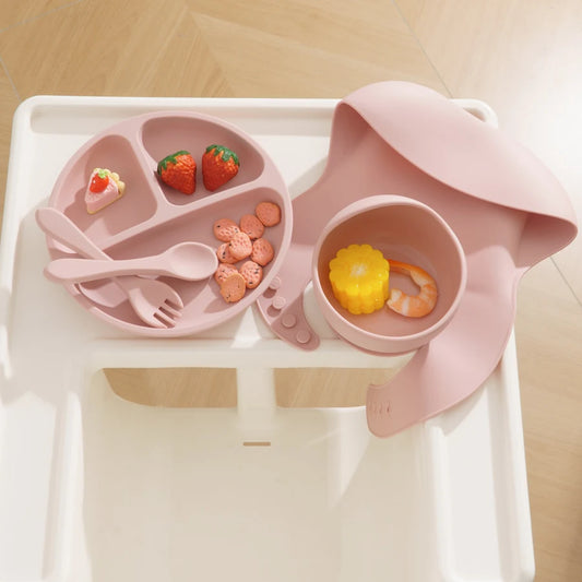 Baby  Feeding Set Round Dining  For Kids - PAMU8