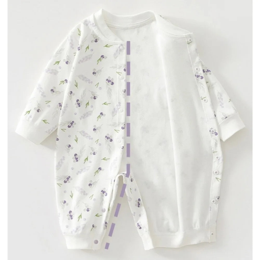 Long Sleeve Infant Cotton Romper