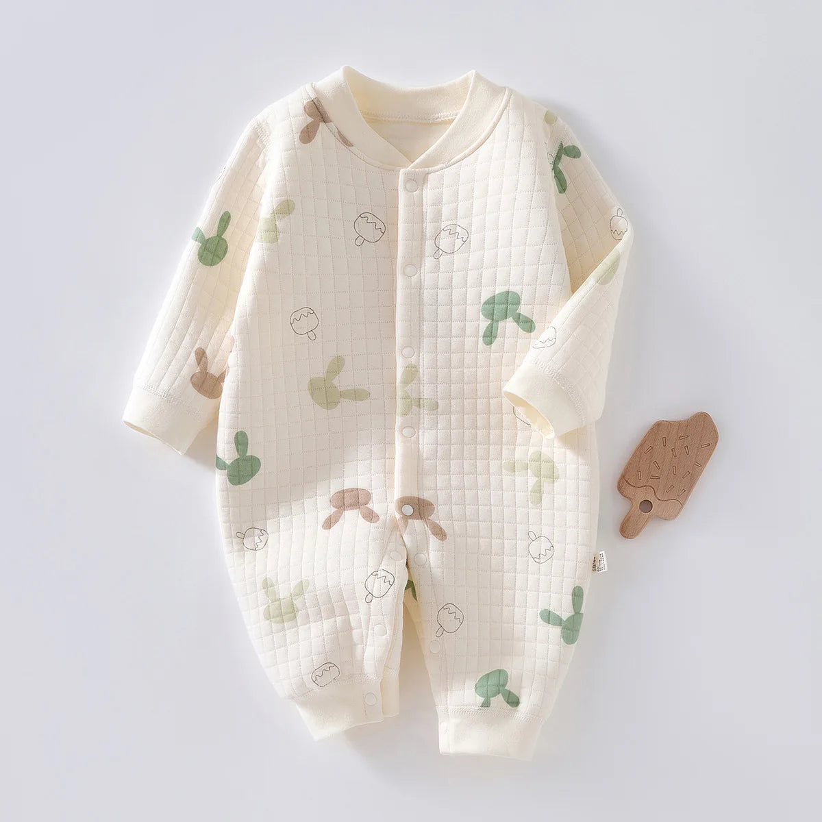 Cute Pattern Baby Cotton Suit