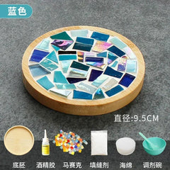 Handmade DIY Mosaic Cup Mat Toys