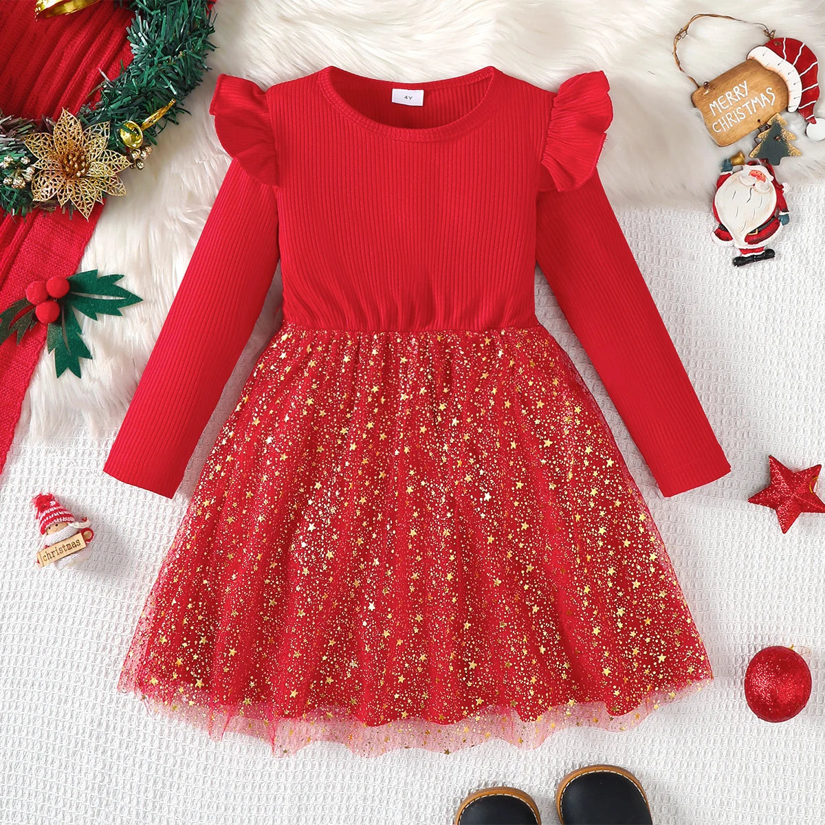 Christmas Sparkling Star Dress