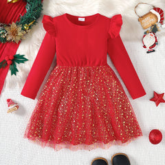 Christmas Sparkling Star Dress