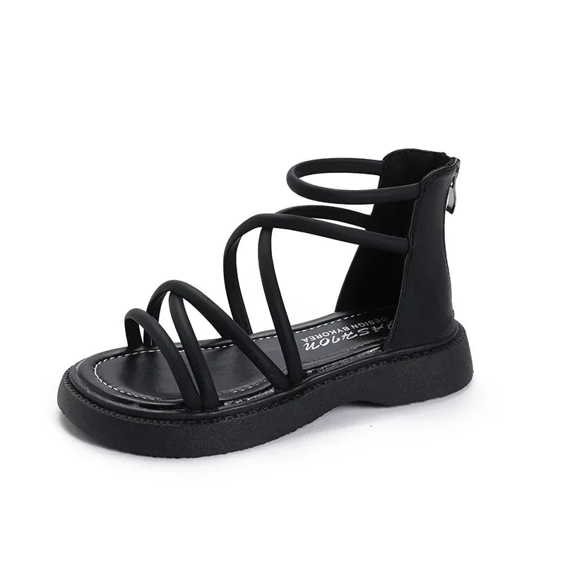 Girls Open Toe Summer Sandals Lightweight | PAMU8