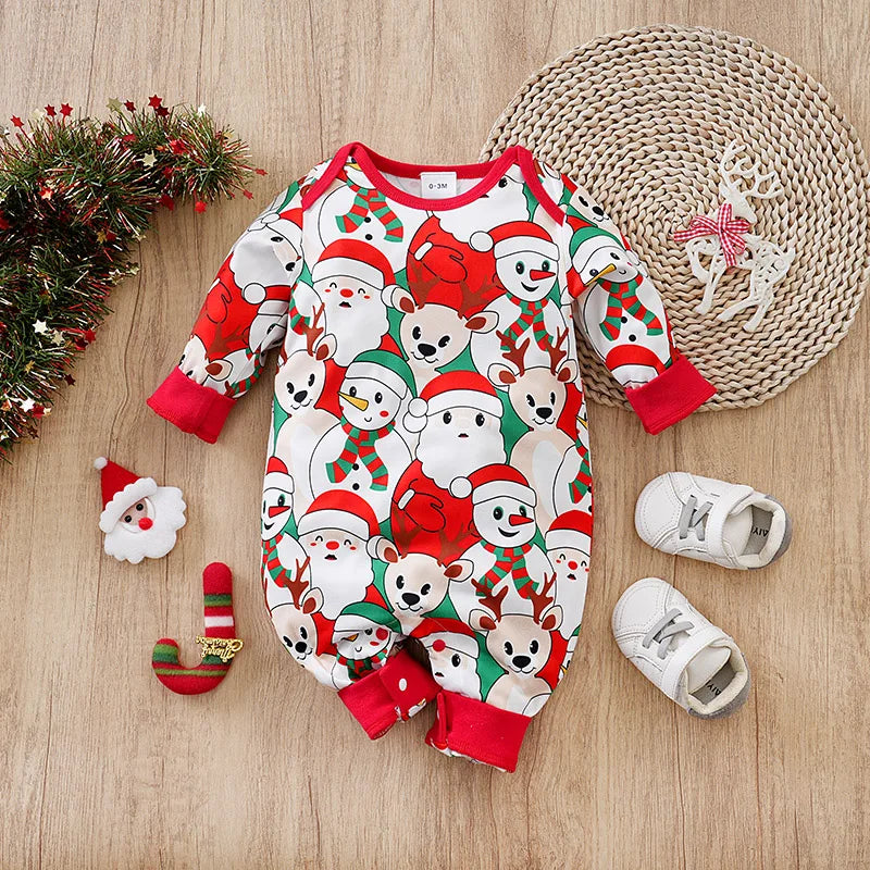 Christmas Newborn Baby Romper