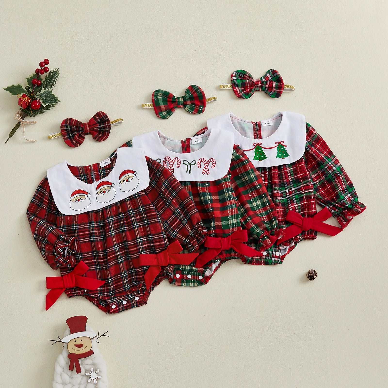 Santa Claus Embroidery Outfit