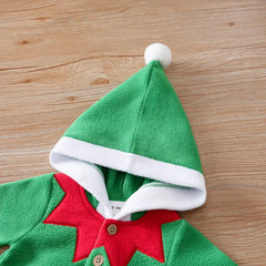 Christmas Soft Triangle Romper