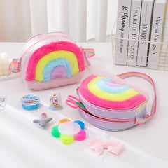 Rainbow Design Shoulder Bags