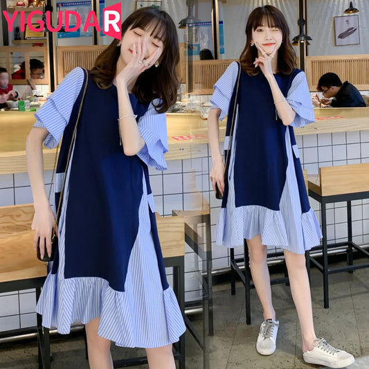Fashion New Casual Maternity Dress