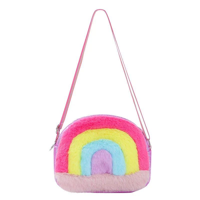 Rainbow Design Shoulder Bags