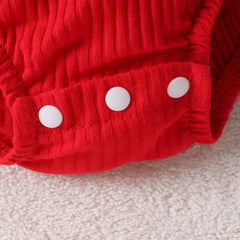 Long Sleeve Santa Romper