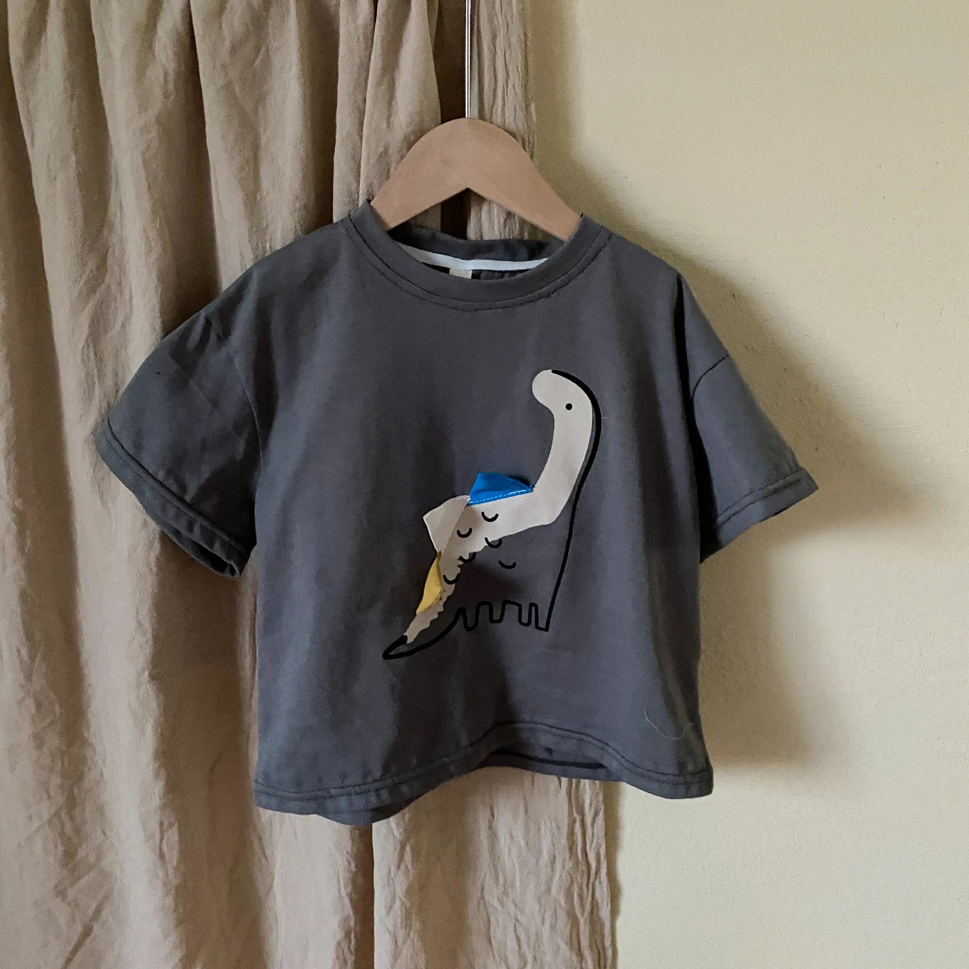 Dinosaur Half Sleeve Shirt - PAMU8