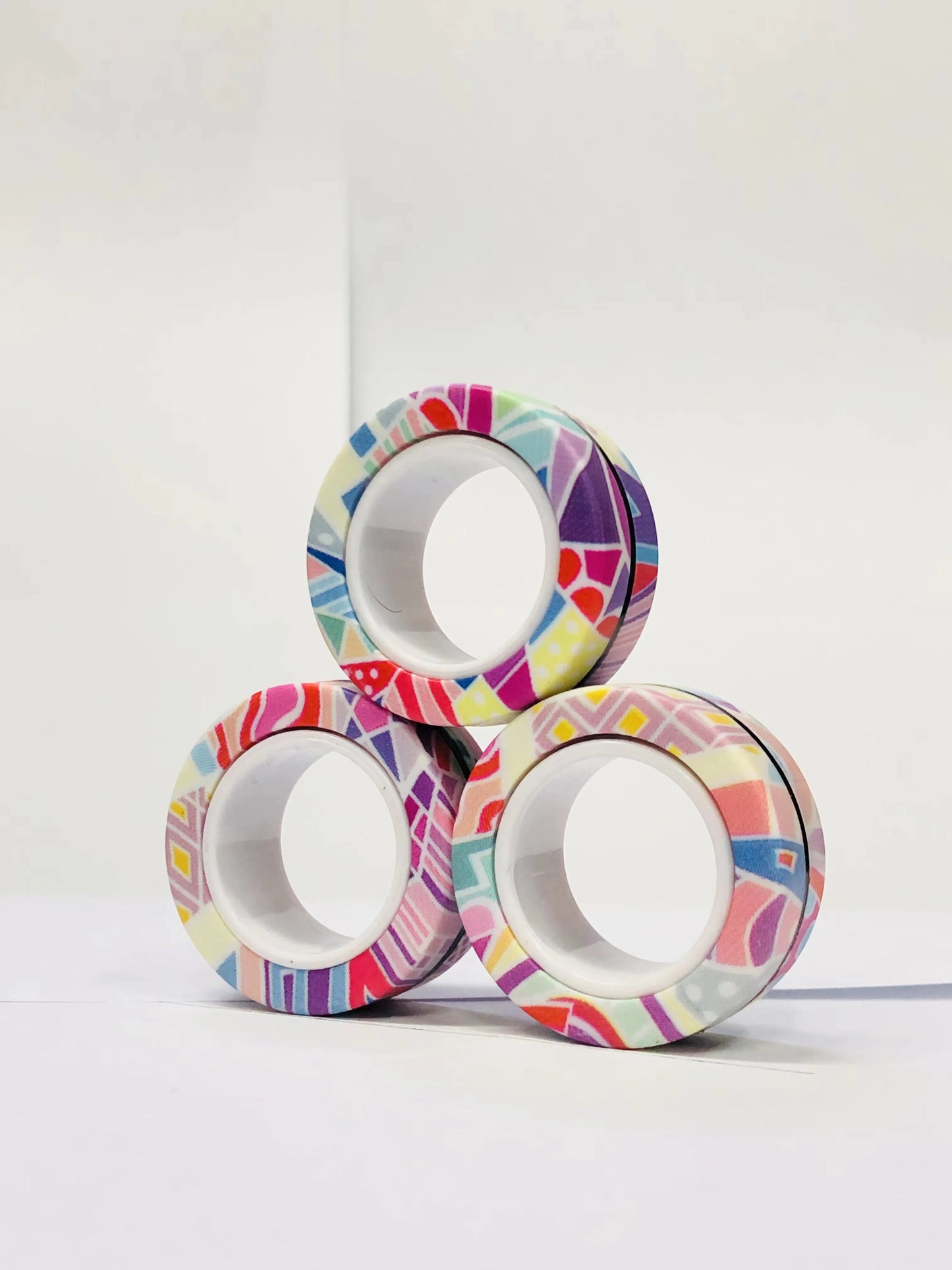 3pcs Finger Magnetic Colorful Toy