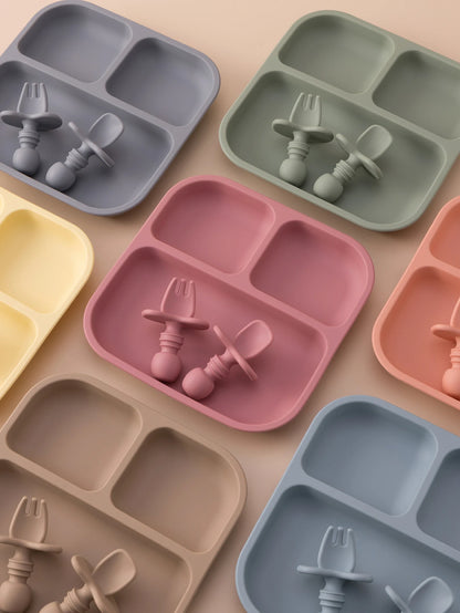 2PCS Colorful Feeding Set