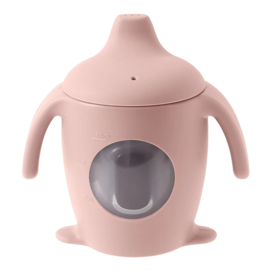 Penguin Silicone Baby Cup, Toddler Training Beaker