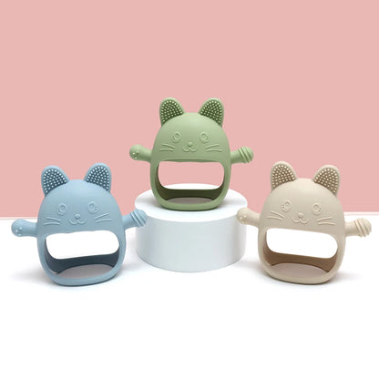 Food Grade Gloves Teether Toys