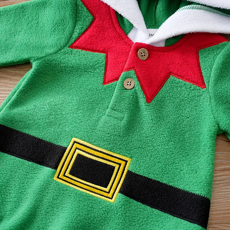 Christmas Soft Triangle Romper