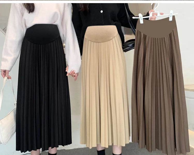 A-Line Casual Maternity Skirt