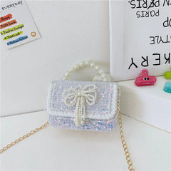 Pearl Beaded Shoulder Bag