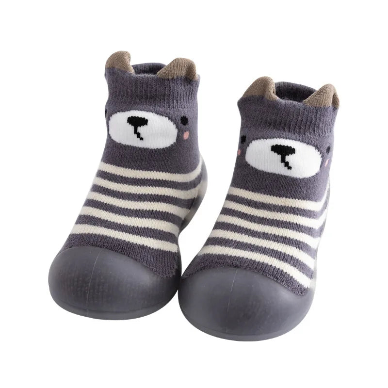 Non-Slip Learning Walk Socks