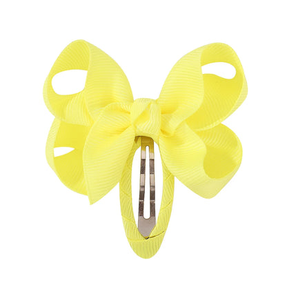 2Pcs Solid Bow Clips