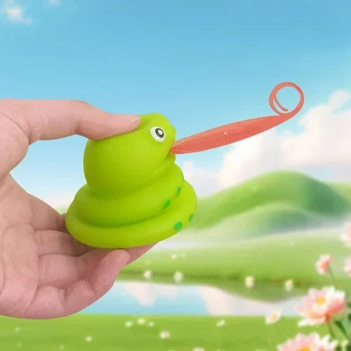 Pinch Frog Dinosaur Sticking Tongue  For Kids - PAMU8