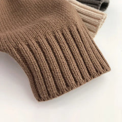 Knitted Baby Pullover Sweater