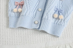 Cute Flower Bow Girls Outfit